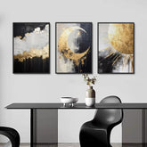 Toile - Golden Eclipse